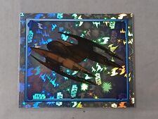 Star Wars Episode I Super Refractor Sticker Droid Fighter Ship 1999 Merlin