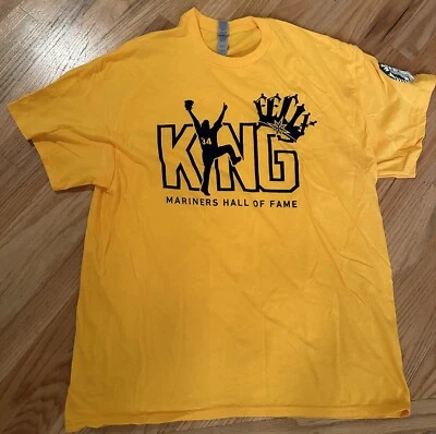 Seattle Mariners Hall of Fame King Felix Hernandez T Shirt  SGA 8/12/23 XL NEW - Image 1 of 3