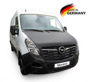 FULL BONNET BRA fit Vauxhall Opel Movano 2010-2021 Stoneguard Protector Tuning - Afbeelding 1 van 5
