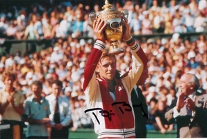 Bjorn Borg Hand Signed 12x8 Photo Tennis Autograph 1 - Picture 1 of 1