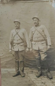 Carte photo Liancourt Oise 60, Guerre 1914-18, Militaire 17e RA, Amiral Hamelin - Picture 1 of 5