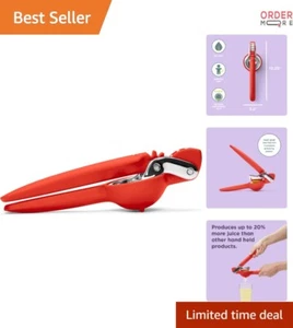 Lemon Squeezer Citrus Juicer Stainless Steel Hand-Powered Kitchen Tool - Picture 1 of 9