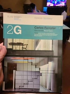 2G N.32 Carlos Ferrater.: Recent work (English and Spanish Edition) - Picture 1 of 12