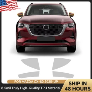 For Mazda CX-80 2025-UP Rearview Mirror Precut Paint Protection Film Clear PPF - Picture 1 of 20