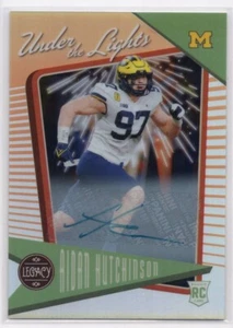 Autógrafo Aidan Htchinson 2022 Legacy Football Under The Lights #69/75 - Imagen 1 de 2