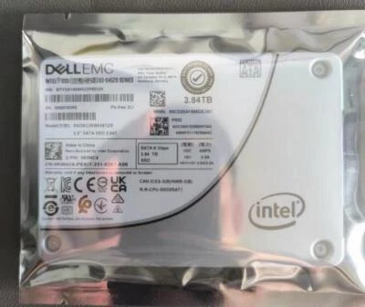 Intel S4520 3.84TB Dell D3-S4520 SATA III 6Gb/s 2.5" SSDSC2KB038TZR WNPN1 DHL - Bild 1 von 2