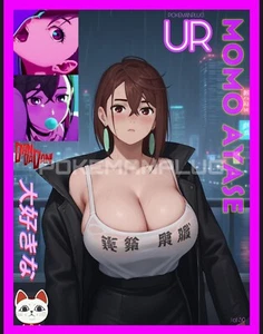 MOMO AYASE Art Goddess Story Pokemon Waifu Trading Card - Picture 1 of 4