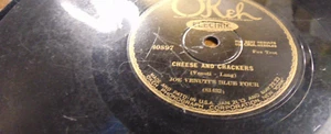 78RPM Okeh 40897 Joe Venuti - Cheese and Crackers / A Mug of Ale, VG to VG- - Bild 1 von 6
