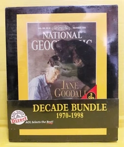 National Geographic Decade Bundle 1970-1998 - CD ROM BRAND NEW SEALED 70s 80s 90 - Picture 1 of 4