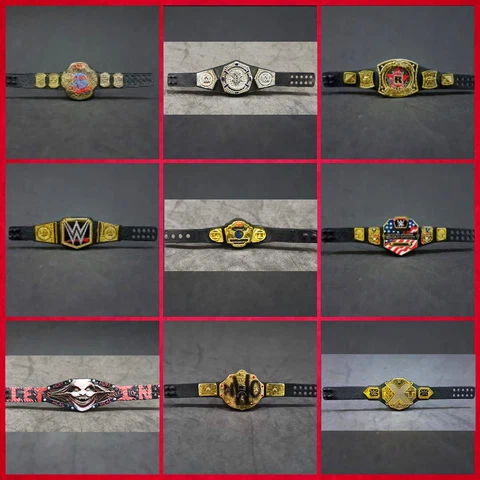 Mattel WWE NXT WWF Championship Champion Wrestling Title Belt Toy Figure AEW WCW Cover