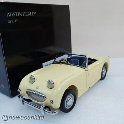 Austin Healey Sprite Primrose Yellow KYOSHO 1/18 #08953PY - Image 1 of 4
