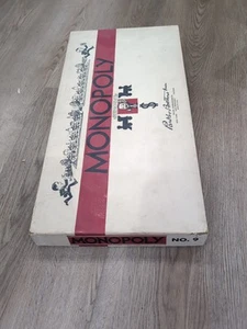 Jahrgang 1935, 1946 Nr. 9 White Box Edition Monopoly - Rare Tokens G117 #236 USA - Bild 1 von 12