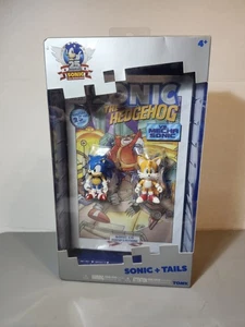Tomy Sonic 25th Anniversary Sonic And Tails With Comic Book Sonic Vs Mecha Sonic - Bild 1 von 4
