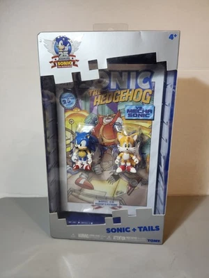 Tomy Sonic 25 Aniversario Sonic Y Tails Con Cómic Sonic Vs Mecha Sonic Foto 1 de 4