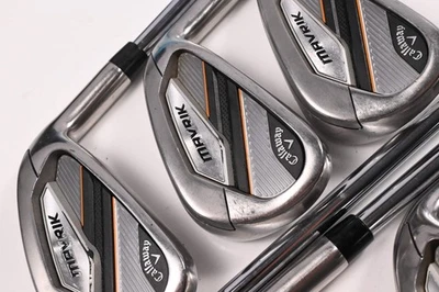 Callaway Mavrik Irons / 5-PW+SW / Regular Flex True Temper XP 95 R300 Shafts - Image 1 of 4