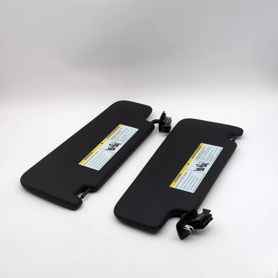 2024 BMW X2 U10 Sun Visor Set Pair Left Right Black OEM 5A1F983 5A1F984 - Image 1 of 4