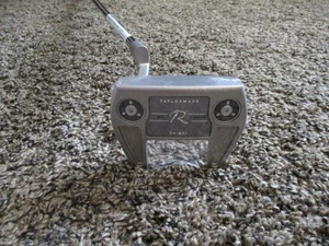 NEW MEN'S 35" LEFT HAND TAYLORMADE TP RESERVE TR-M21 L-NECK PUTTER + HEAD COVER - Picture 1 of 10