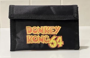 Donkey Kong 64 Nintendo 64 N64 Promotional Black Bi-Fold Wallet (1999) - Bild 1 von 6