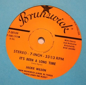JUKEBOX EP Jackie Wilson Brunswick 7-38109 It’s Been A Long Time - Picture 1 of 1