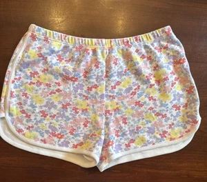 The Beaufort Bonnet Company Girls Floral Knit Shorts 12 - Picture 1 of 6