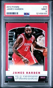 Baloncesto Panini James Harden RC #73 2012-13 - PSA 9 como nuevo - Imagen 1 de 2
