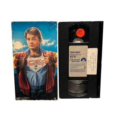 Teen Wolf VHS 1986 Atlantic Releasing / Paramount Home Video RARE V10 - Image 1 of 4