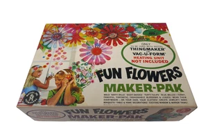 Mattel 1966 Thingmaker Fun Flowers Maker-Pak in Original Box #4521 - Picture 1 of 18