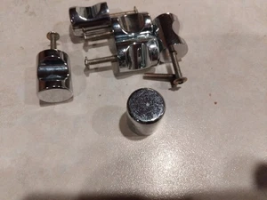 vintage metal cabinet knob handle- 20x20x25mm   lot of  6 - Bild 1 von 4