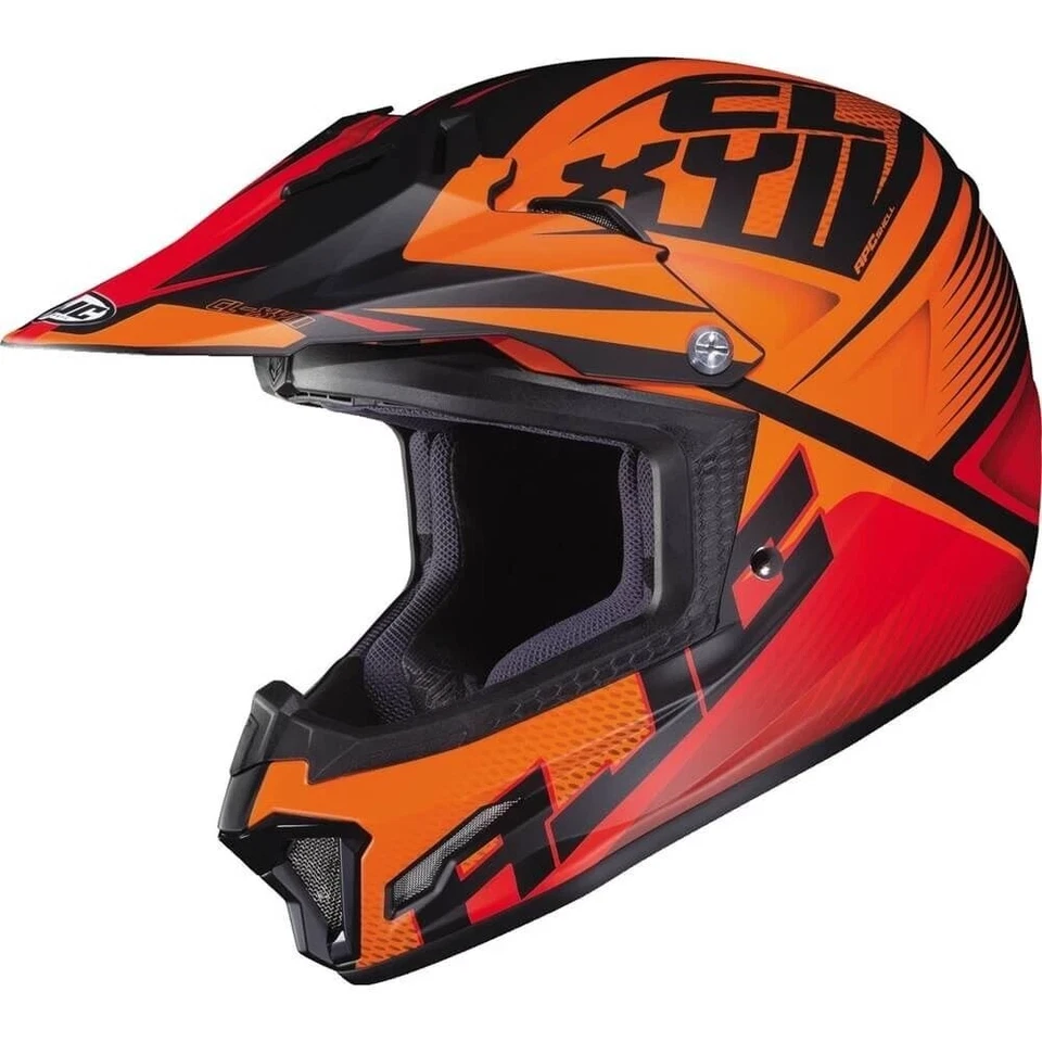 HJC Youth CL-XY II Ellusion Dirt 自行车头盔 MC7SF - 中号 - 0865-2637-55 — 第 1/1 张图片