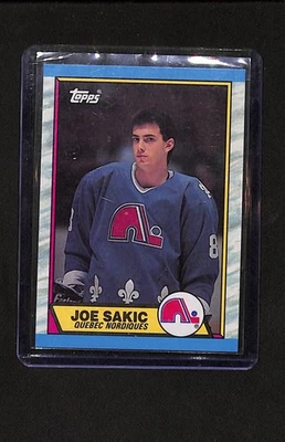1989-90 Topps #113 Joe Sakic - Image 1 of 2