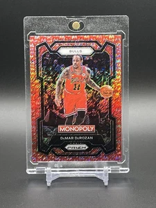 2023-24 Panini Prizm Monopoly DeMar DeRozan Red Millionaire Shimmer /100 SSP - Picture 1 of 2