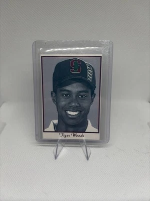 Tarjeta promocional estudiantil Stanford Cardinal Tiger Woods 1999 como nueva               Foto 1 de 2