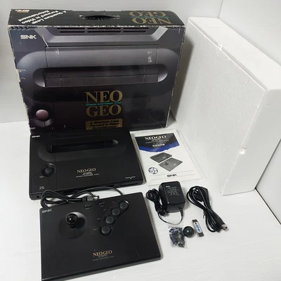 SNK NEO GEO AES Japanese Console RGB Bypass BIOS Socket Recap #219476 AES3-6 Box - Image 1 of 4
