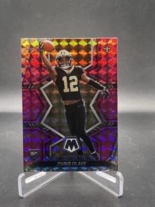 2022 Panini Mosaic #313 Chris Olave RC Rookie Prizm Mosaic Camo Pink - Bild 1 von 2