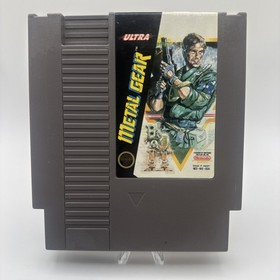Metal Gear (Nintendo Entertainment System, 1988) NES Authentic TESTED