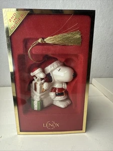 Lenox 2004 Peanuts Santa Snoopy...Neu in OVP - Bild 1 von 3
