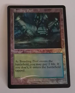 Breeding Pool Retro Frame FOIL NM/M Magic the Gathering Ravnica Remastered MTG - Picture 1 of 2