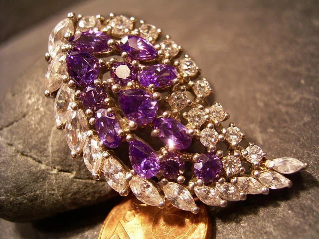 REIF-DESIGN - ZIRKONIA ANHÄNGER - MASSIV 925 SILBER - Bild 1 von 1