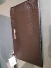 Michael Kors Clutch Wallet Black Pebble Leather Wristlet Handbag Nwt $128.00