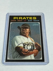 2020 Topps Heritage Chrome #THC422 Josh Bell /999 - Picture 1 of 2