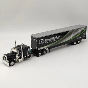 Diecast DCP 1/64 Scale Prterbilt 389 Roadworks Alloy Container Truck Model - Picture 1 of 19