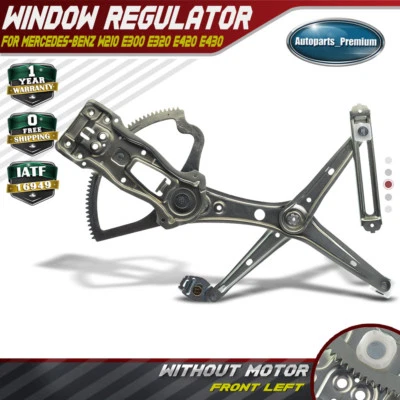 Regulador de ventana eléctrica conductor delantero izquierdo para Mercedes-Benz W210 E300D E320 E430 Foto 1 de 4