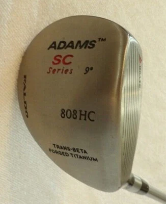 Adams SC Series Faldo 808HC 9* Driver Firm Flex Graphite RH ultralight shaft  - Image 1 of 4