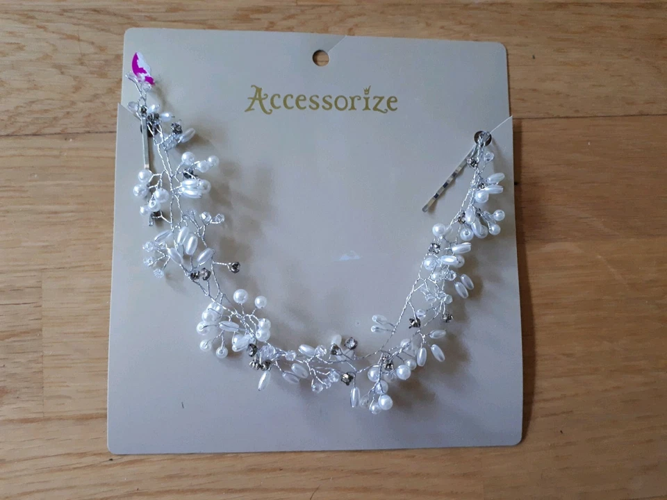 Accessorize Haarschmuck Perlen / Hochzeit/ Kommunion - Bild 1 von 1