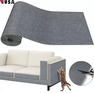Climbing Cat Scratching Mat Trimmable Cat Scratcher Carpet Pads Self-Adhesive US - Picture 1 of 17