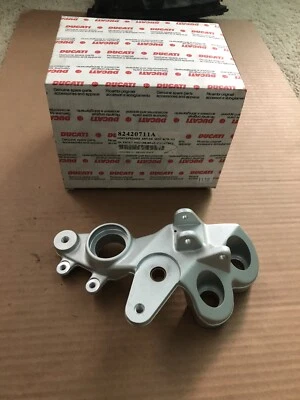 DUCATI Multistrada 1000S 1000 DS Right Side Rearset Assembly Bracket 82420711A - Image 1 of 4