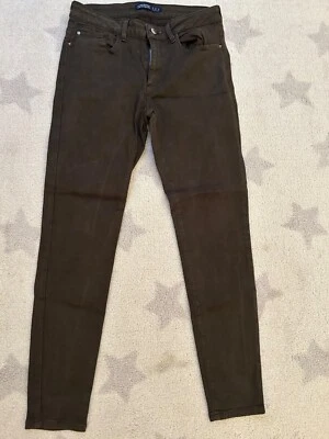 LADIES Charcoal grey SKINNY JEANS ZARA SIze uk12 EU40 - Image 1 of 4