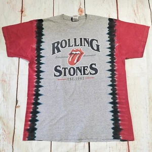 Vintage 2002 The Rolling Stones Liquid Blue Tie Dye Band T-shirt Size XL - Picture 1 of 5