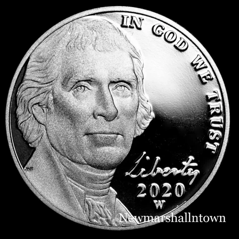 2018 2019 2020 2021 S+W+W Jefferson Proofs and Reverse Proof  (7 Coins) Cover