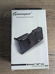 DSLite : Gamexpert Speaker Black - NEW - Picture 1 of 2